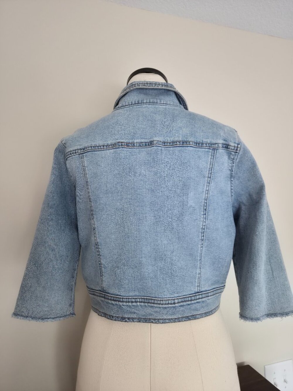 Cropped Jean Jacket - Picture 2 of 3